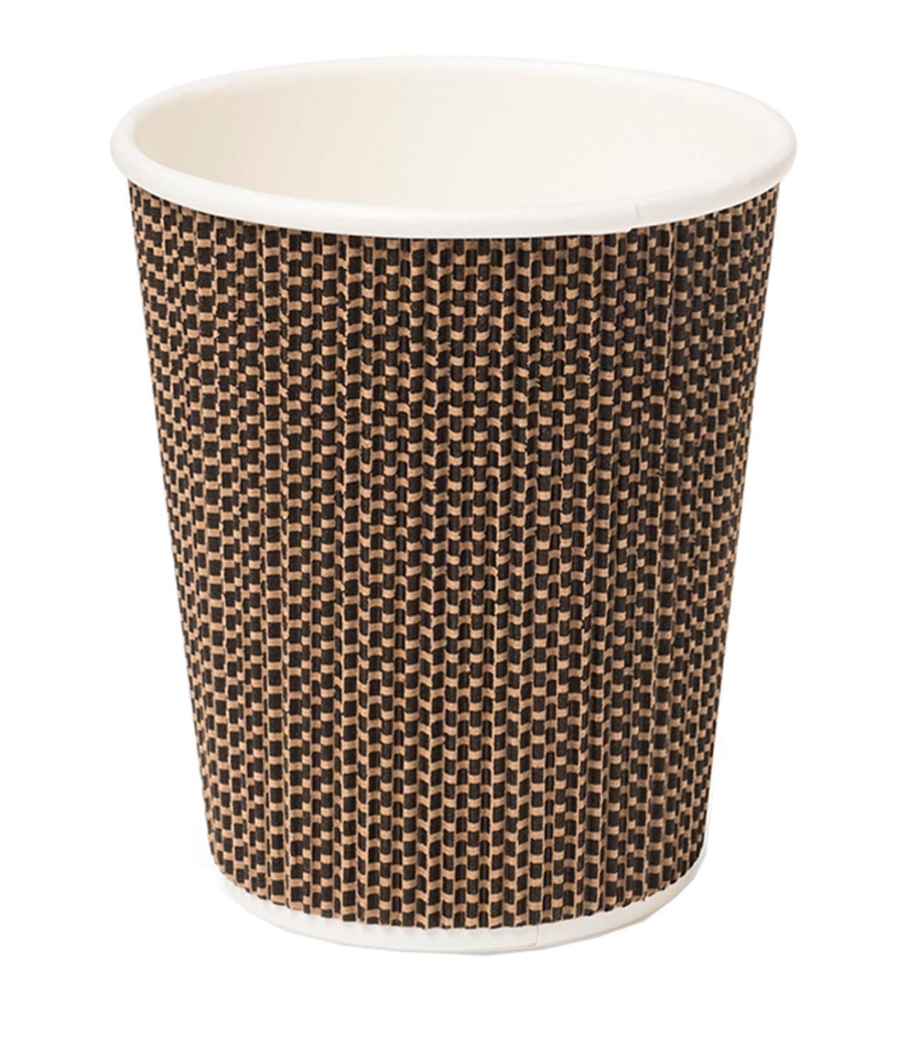 Ripple Wall Coffee Cups – multicolor / 12oz