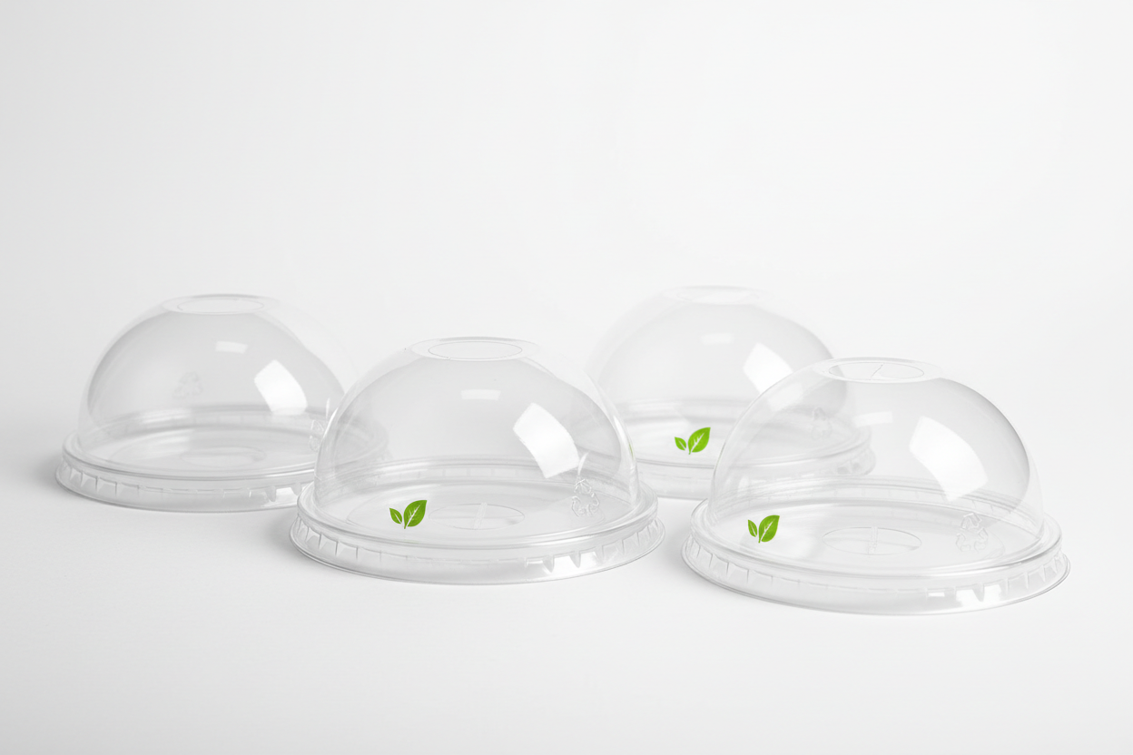 Dome Lids for Smoothie (rPET) – Normal