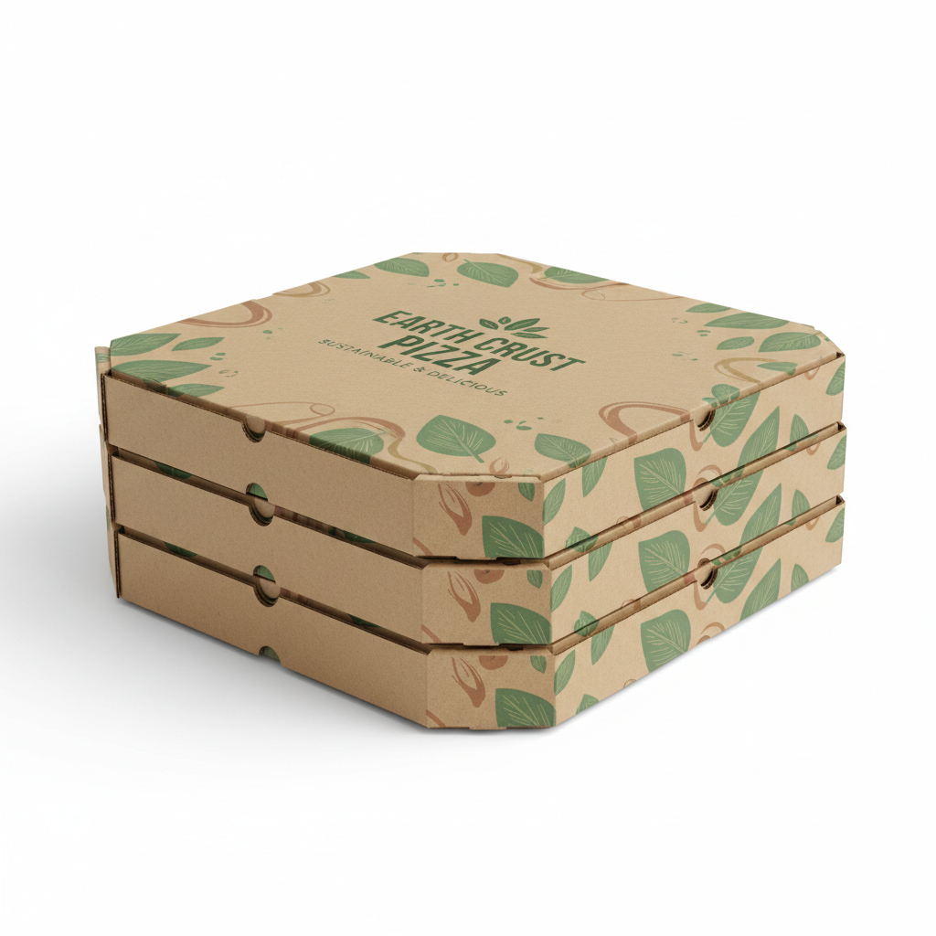 Printed Pizza Boxes – 8"
