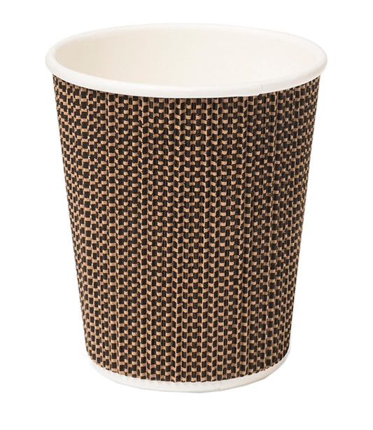 Ripple Wall Coffee Cups – multicolor / 8oz