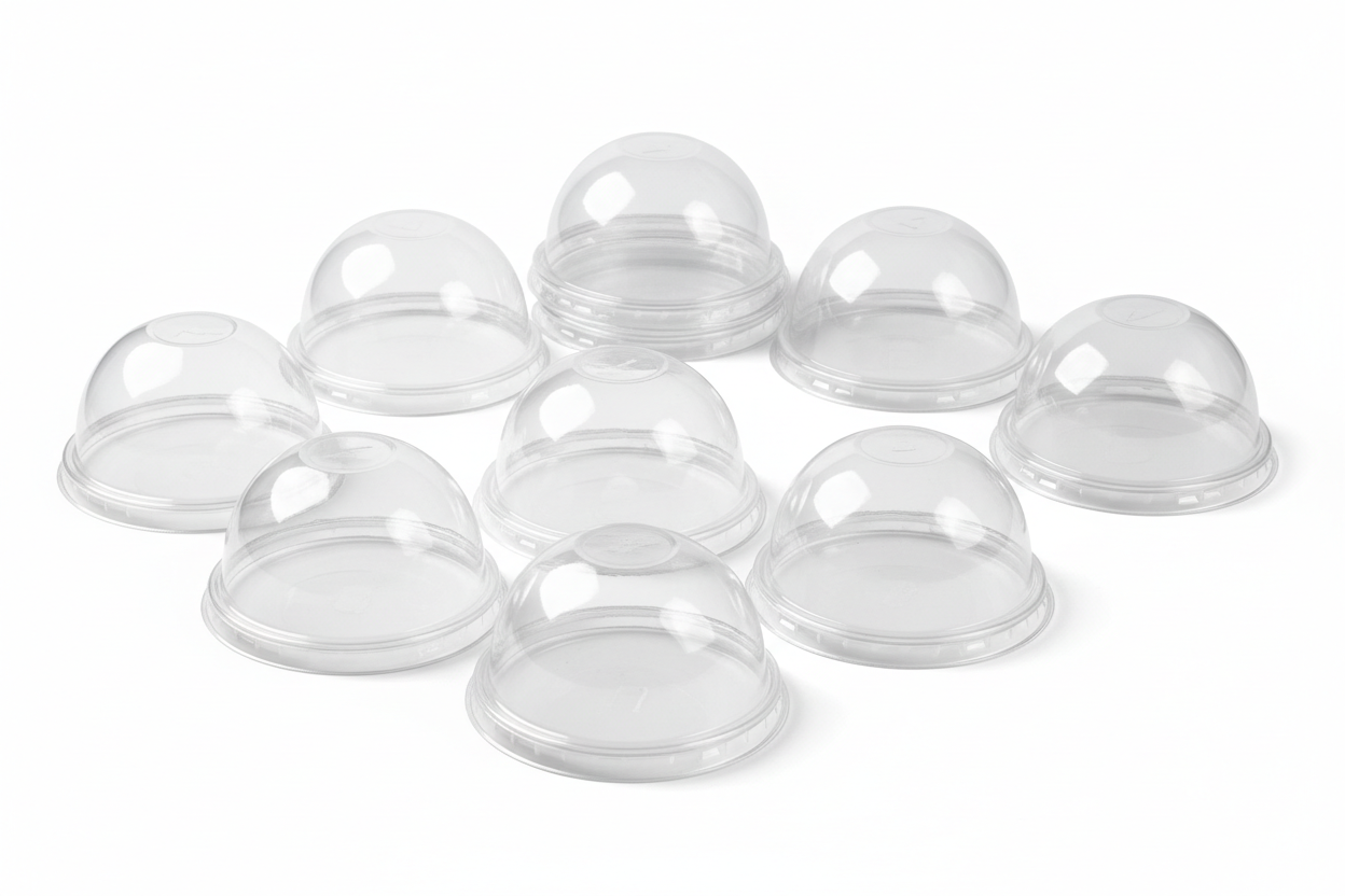 Dome Lids For Ice Cream cups – Dome Lid's