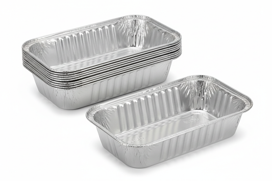 no6 foil containers long 