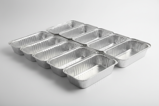 no6 foil containers long 