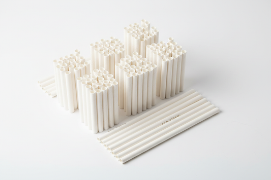 paper straws  white 