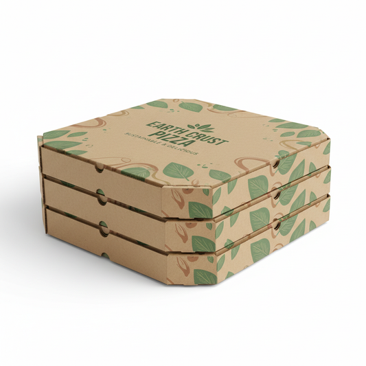 Printed Pizza Boxes – 8"